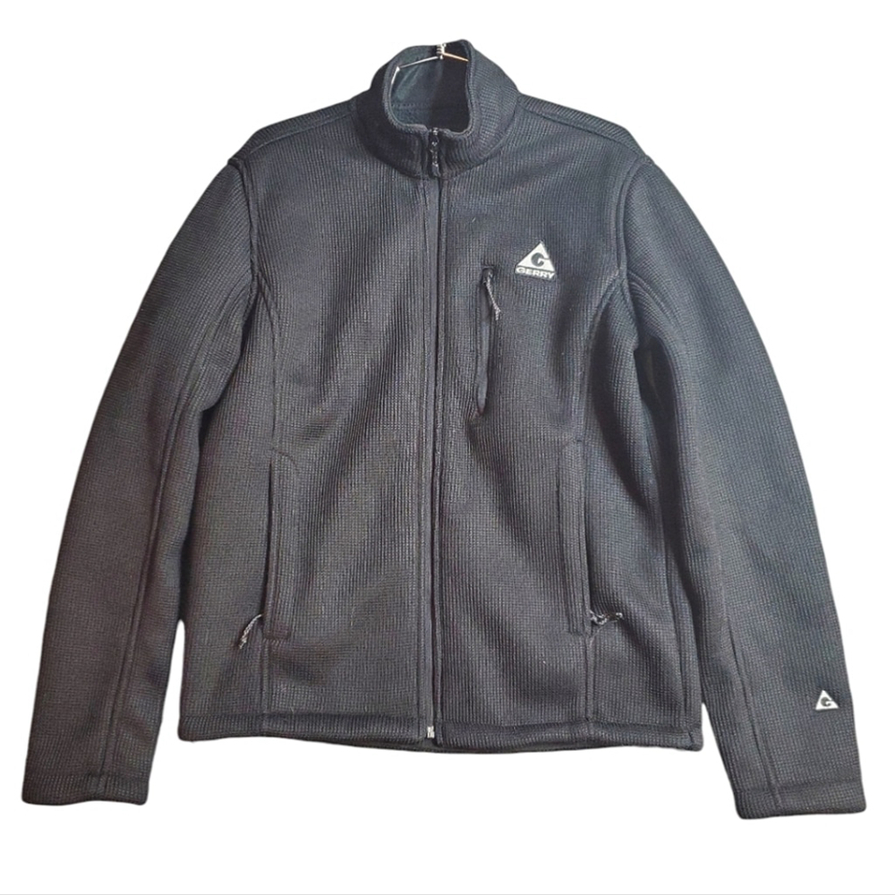 Gerry Basecamp Bonded Sweater Jacket Gorpcore Heavy Knit Performance Breathable